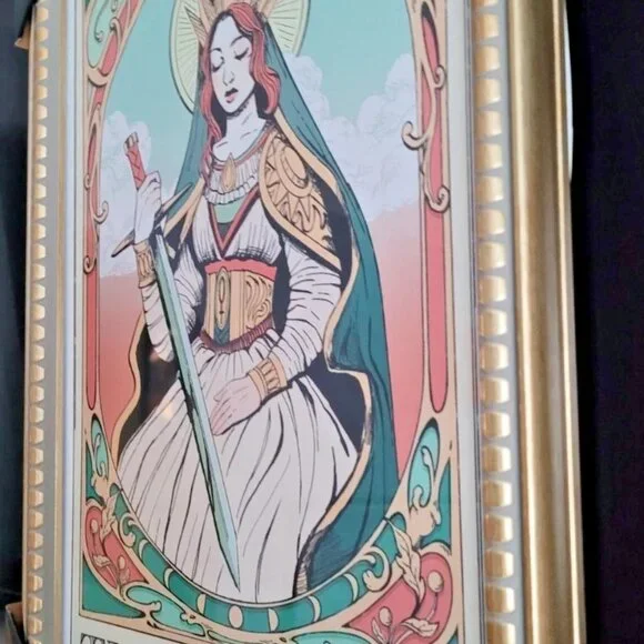 Sapna Shah Tarot Card The Empress Framed Wall Hanging Picture - Picture 3 of 5